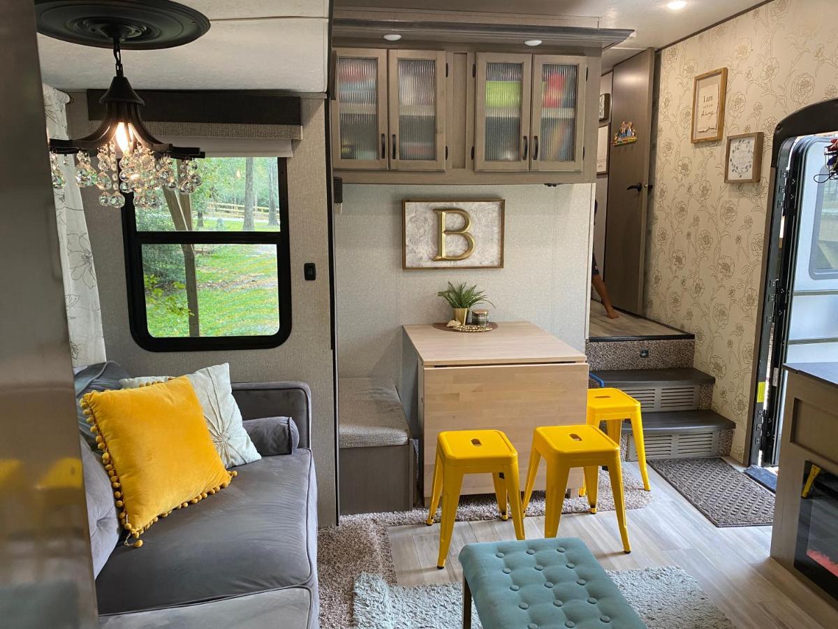 Cozy Rv Experience W/Pool+Spa Near Lake Conroe Willis Dış mekan fotoğraf